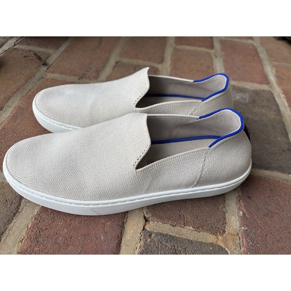 Rothys The Original Slip On Sneaker Womens 7.5 Sand Shoe Washable Minimalist
